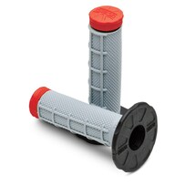 Pro Taper 1/2 Waffle MX Tri Density Grips (Red)