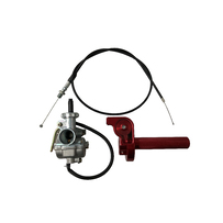 Honda CRF110 CNC 1/4 Turn Throttle Carburettor Kit (Red)