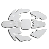 CRF50 7 Pieces White Colored Plastic Kit