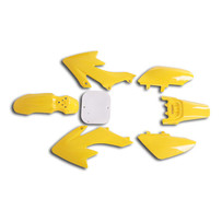 CRF50 7 Pieces Yellow Colored Plastic Kit
