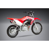 Yoshimura CRF110F 2019-24 RS-9T Stainless Full Exhaust, with Stainless Muffler