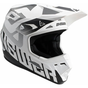 Answer 2023 AR1 V2 Bold Helmet (White/Black) - 2XL