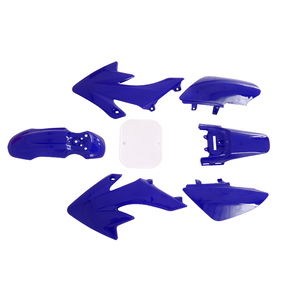 CRF50 7 Pieces Blue Colored Plastic Kit