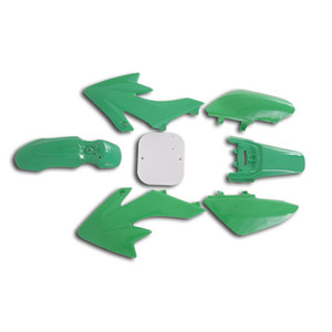 CRF50 7 Pieces Green Colored Plastic Kit