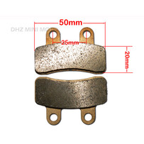 DHZ Brake Pads, Suit Front Brakes on DPRO110/DPRO125/OUTLAW140/DPRO160