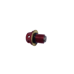 Magnetic Engine Drain Plug, Fits All Engines (Red)